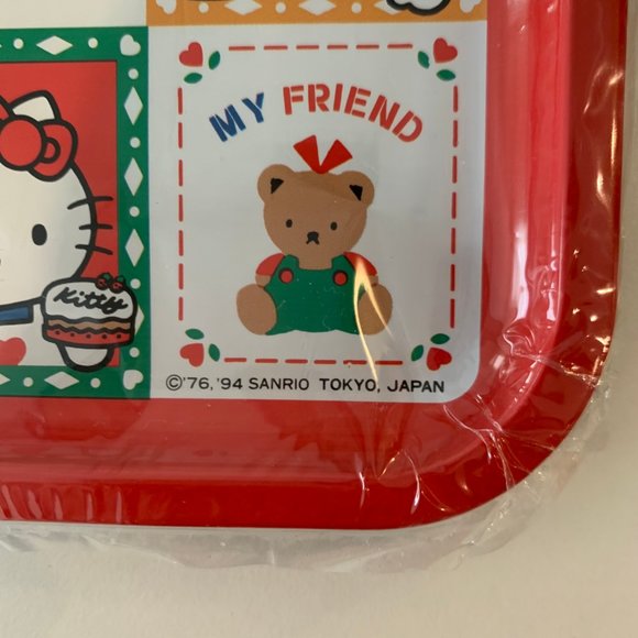 Vintage 1994 Hello Kitty Tray Brand new Never Used - Picture 6 of 6